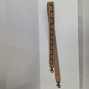 American Darling Leather Strap with Blue Accents